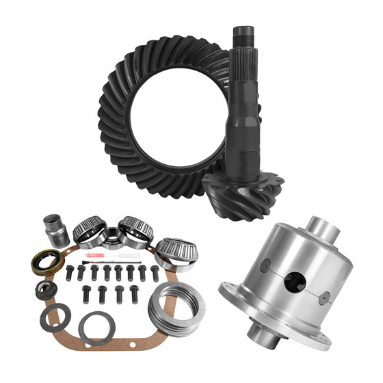 YUKON YGK2155 10.5 INCH FORD 4.56 REAR RING AND PINION INSTALL KIT 35 SPLINE POSITRACTION