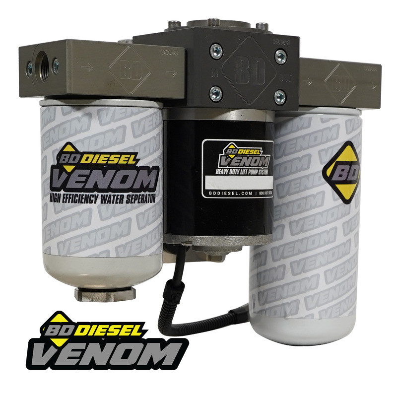BD DIESEL 1050319 VENOM POWER STROKE FUEL LIFT PUMP C/W FILTER AND SEPARATOR FORD 6.4L 2008-2010 F-250/F-350