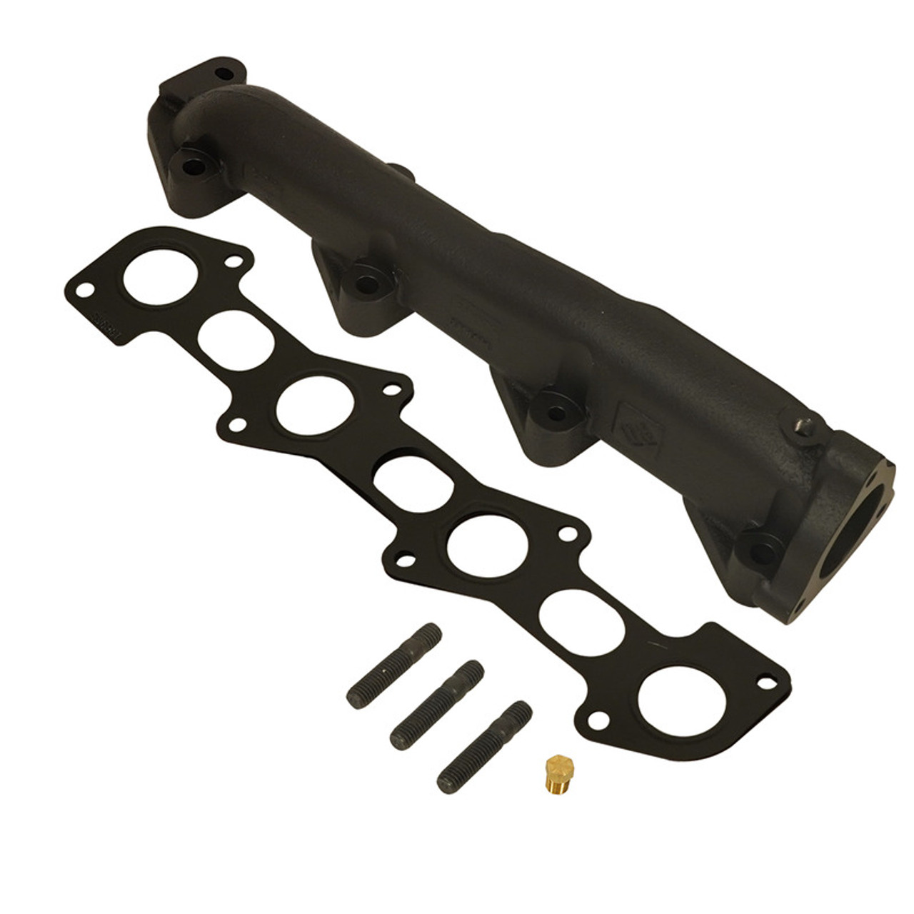 BD DIESEL 1041487 EXHAUST MANIFOLD SINGLE POWER STROKE 6.4L FORD 2008-2010 F-250/F-350/F-450/F-550 SUPERDUTY
