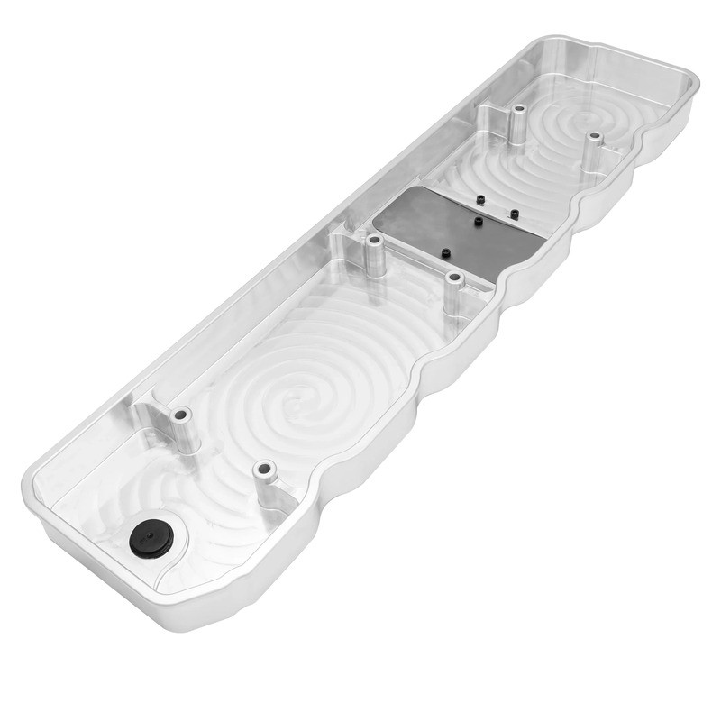 BD DIESEL DJPCNC100068 BILLET VALVE COVER DODGE RAM 5.9L/6.7L CUMMINS 2006-2024 (RAW FINISH)