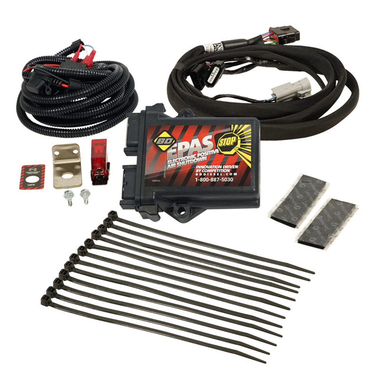 BD DIESEL 1036758 E-PAS POSITIVE AIR SHUT-OFF CHEVY 6.6L 2008-2010 PICK-UP / 2008-2015 LMM-LGH VAN / 2011-2012 LGH CAB-CHASSIS DURAMAX