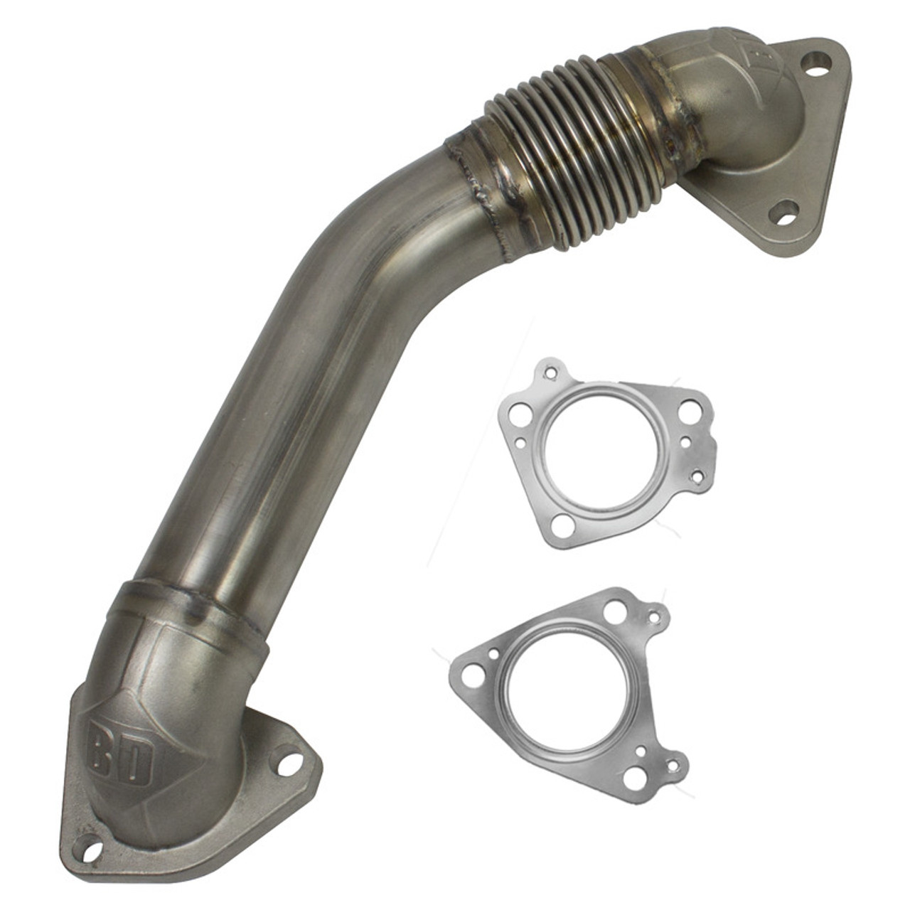 BD DIESEL 1043803 UP-PIPE PASSENGER SIDE CHEVY 2001-2004 LB7 6.6L DURAMAX 2500/3500 SILVERADO/SIERRA