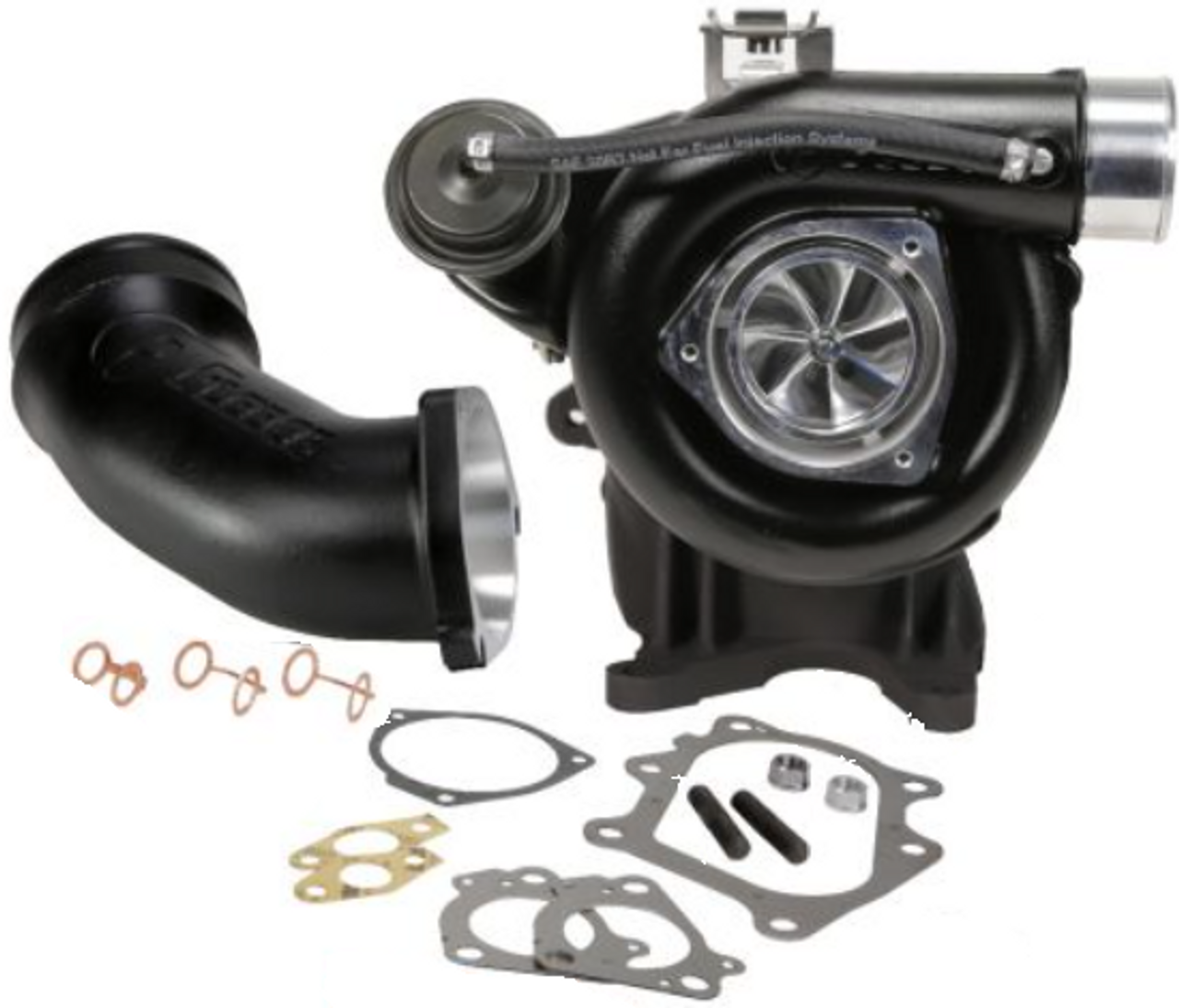 FLEECE FPE-LB7-63 63MM BILLET LB7 CHEETAH TURBOCHARGER 01-04 SILVERADO/SIERRA 2500/3500 DURAMAX