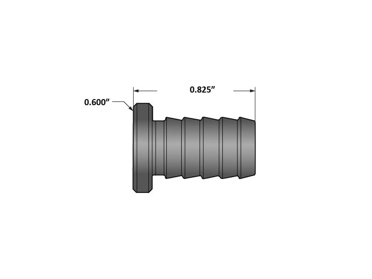 FLEECE FPE-34070 3/8 INCH BILLET ALUMINUM UNIVERSAL BLOCK OFF PLUG
