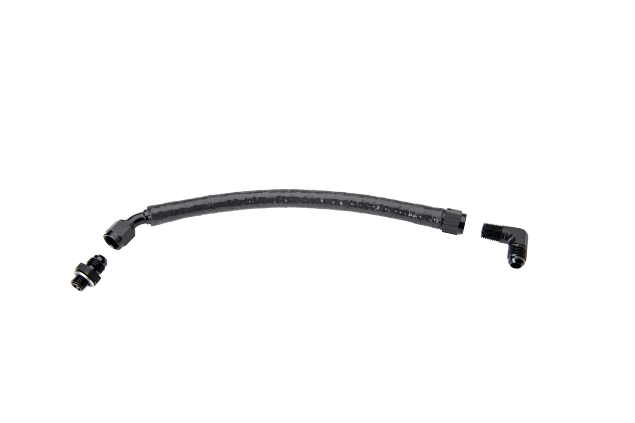 FLEECE FPE-CRTFL-S3S4 TURBOCHARGER OIL FEED LINE FOR S300 AND S400 TURBOS IN THE 2ND GEN LOCATION ON CUMMINS ENGINES