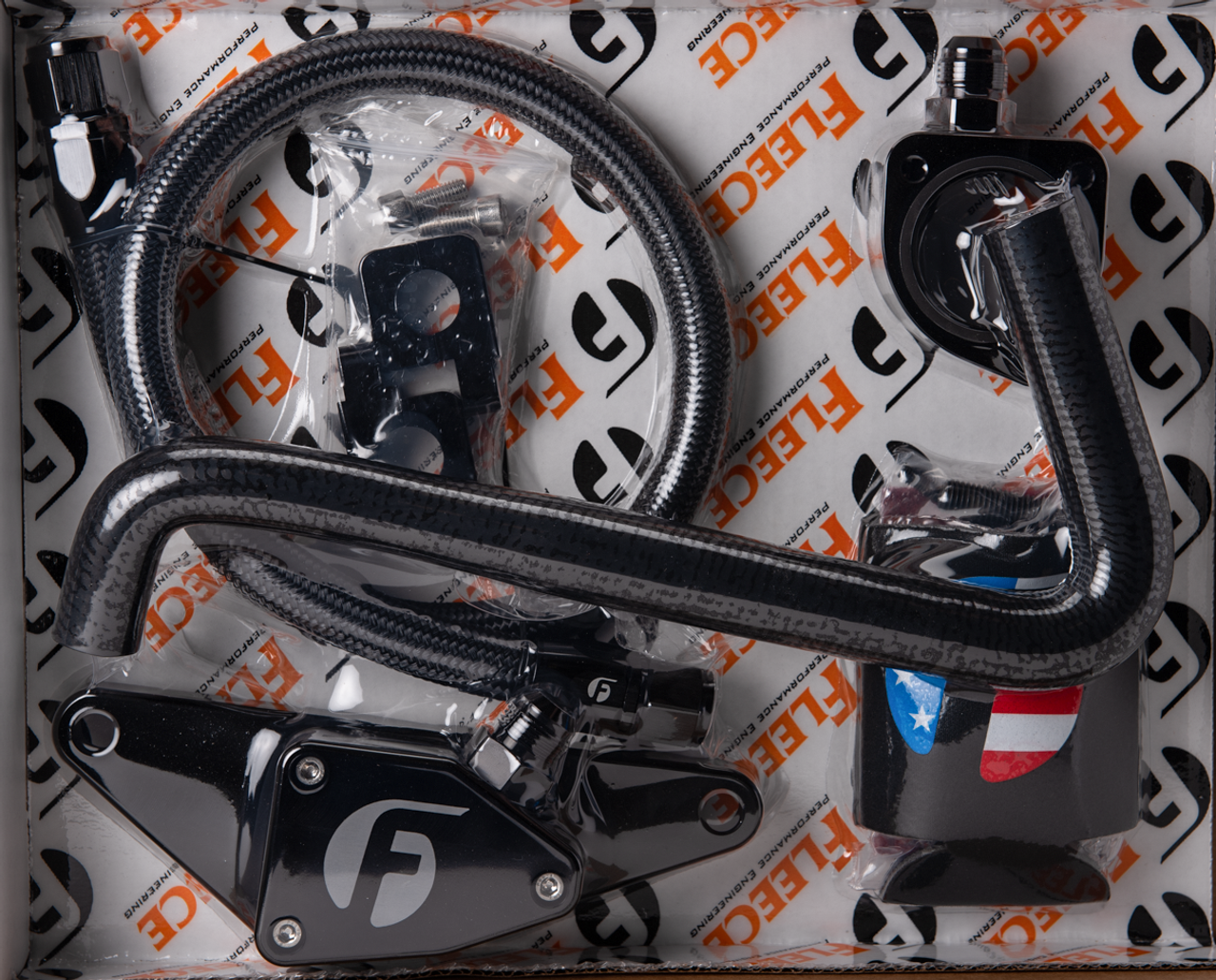 FLEECE FPE-CLNTBYPS-CUMMINS-0607-SS CUMMINS COOLANT BYPASS KIT 06-07 AUTO TRANS WITH STAINLESS STEEL BRAIDED LINE FLEECE FPE-CLNTBYPS-CUMMINS-0607-SS CUMMINS COOLANT BYPASS KIT 06-07 AUTO TRANS WITH STAINLESS STEEL BRAIDED LINE