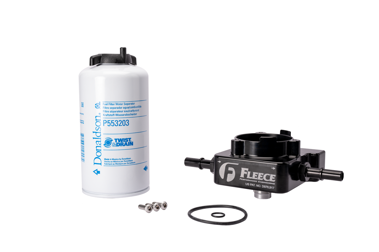 FLEECE FPE-L5P-FFBA-20 L5P FUEL FILTER UPGRADE KIT (2020-2024 SHORT BED AND 2024 STANDARD CAB LONG BED) SILVERADO/SIERRA 2500/3500 FLEECE FPE-L5P-FFBA-20 L5P FUEL FILTER UPGRADE KIT (2020-2024 SHORT BED AND 2024 STANDARD CAB LONG BED) SILVERADO/SIERRA 2500/3500
