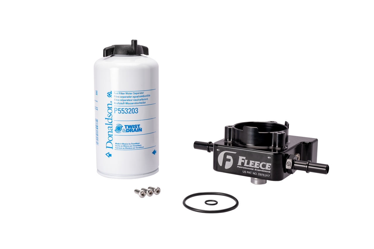 FLEECE FPE-L5P-FFBA-1719 L5P FUEL FILTER UPGRADE KIT (2017-2019 SHORT AND LONG BED/2020-2024 LONG BED) FLEECE FPE-L5P-FFBA-1719 L5P FUEL FILTER UPGRADE KIT (2017-2019 SHORT AND LONG BED/2020-2024 LONG BED)