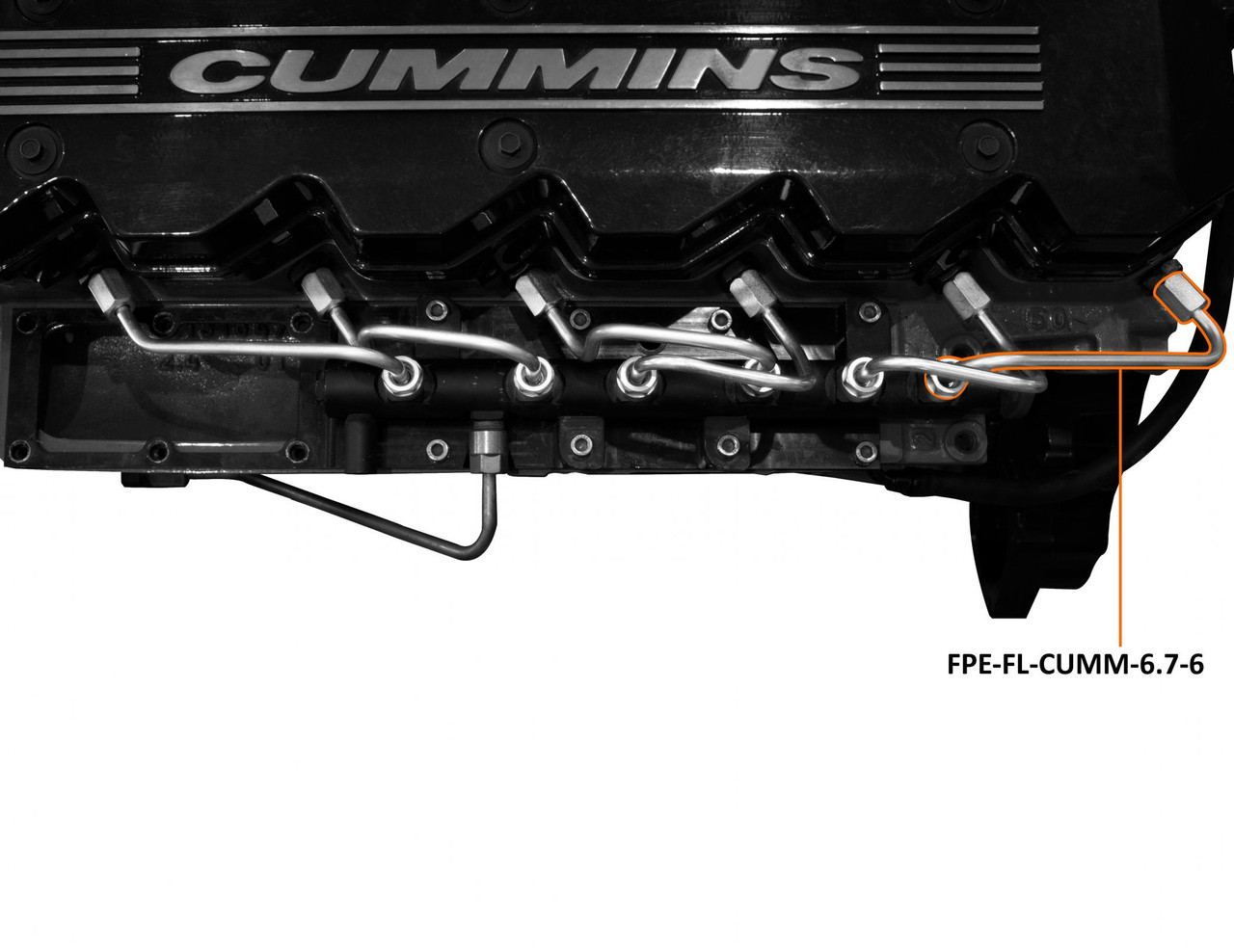 FLEECE FPE-FL-CUMM-6.7-6 07.5-18 6.7L RAM 2500/3500 CUMMINS NUMBER 6 INJECTION LINE