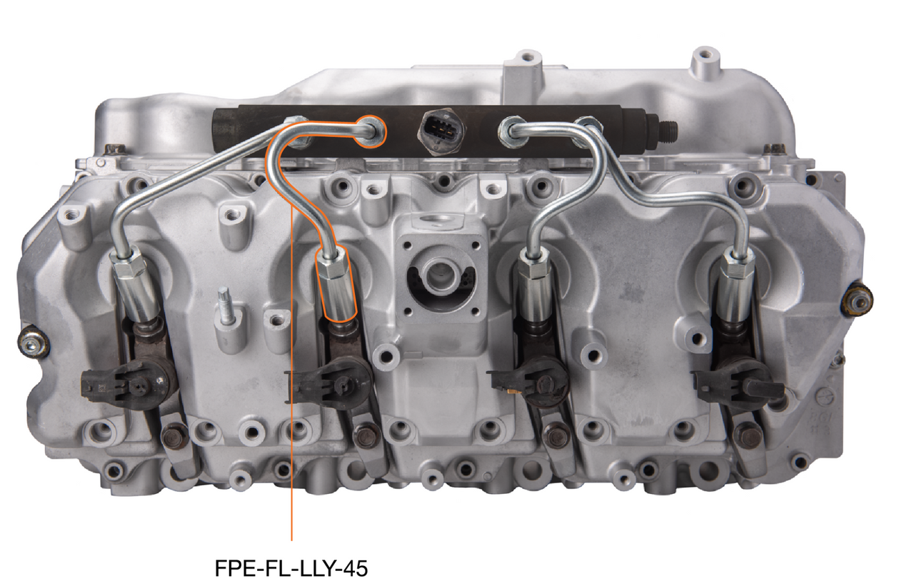 FLEECE FPE-FL-LLY-45 LLY DURAMAX HIGH PRESSURE INJECTION LINE (NUMBER 4 AND NUMBER 5)