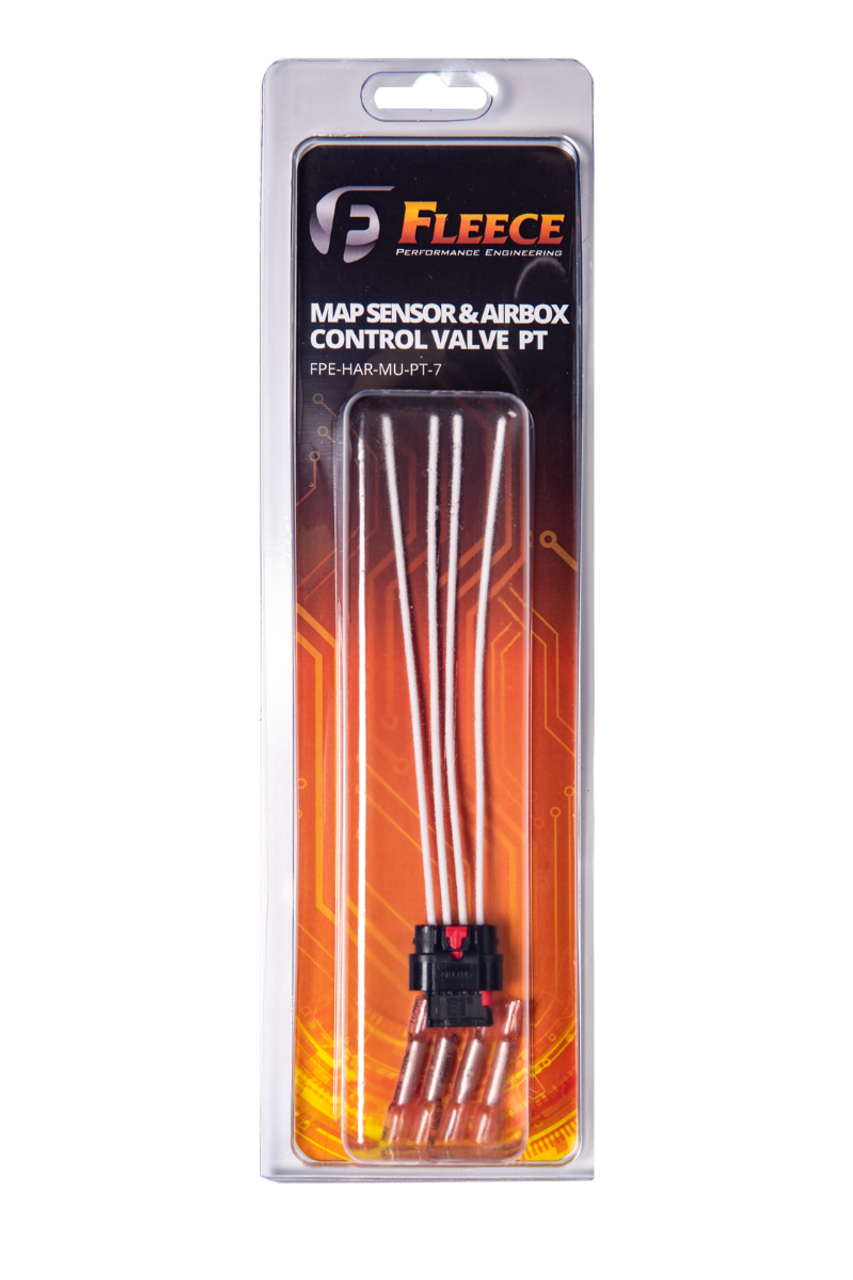 FLEECE FPE-HAR-MU-PT-7 MAP SENSOR AND AIRBOX CONTROL VALVE PIGTAIL FLEECE FPE-HAR-MU-PT-7 MAP SENSOR AND AIRBOX CONTROL VALVE PIGTAIL