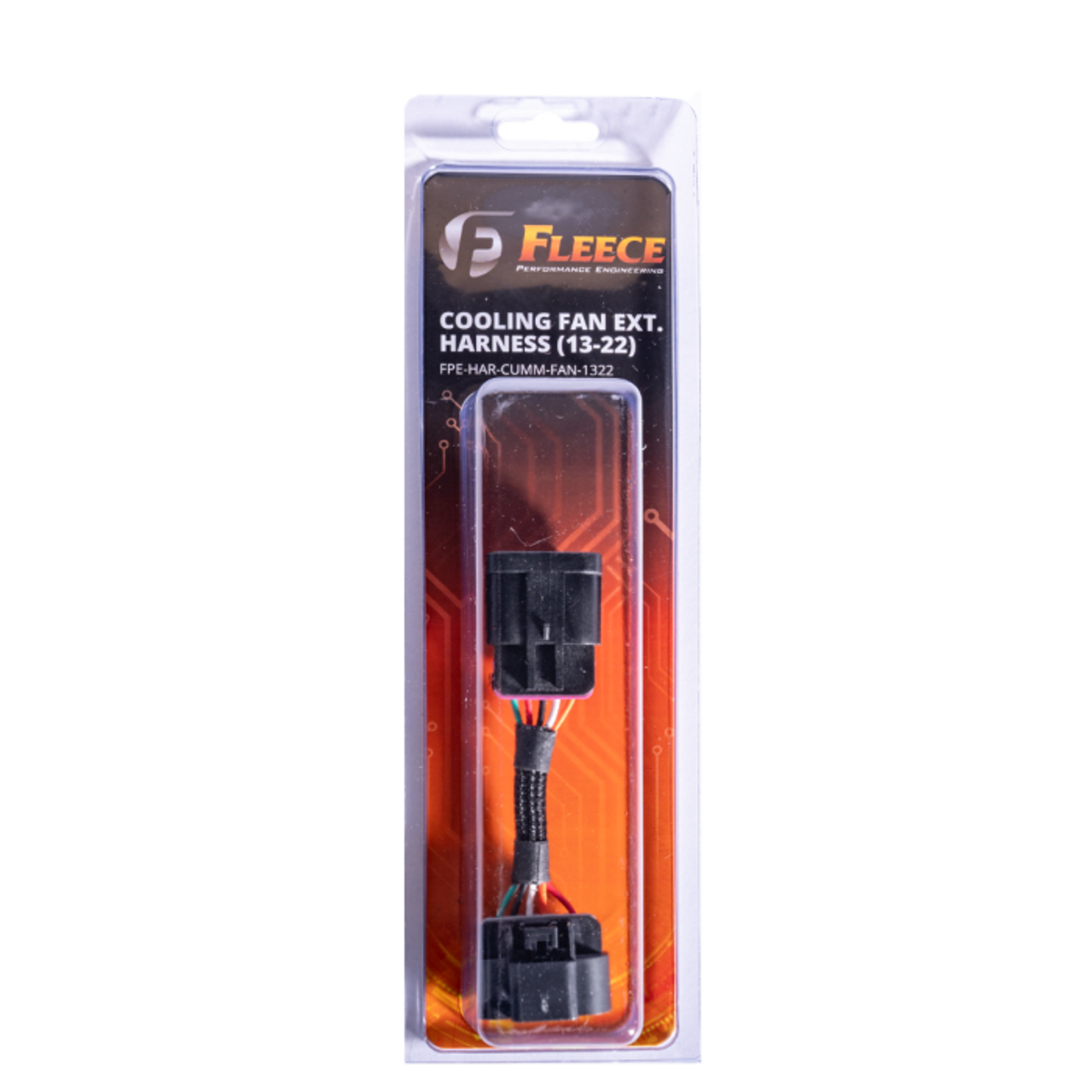 FLEECE FPE-HAR-CUMM-FAN-1318 COOLING FAN EXTENSION HARNESS FOR 13-18 CUMMINS EQUIPPED RAM