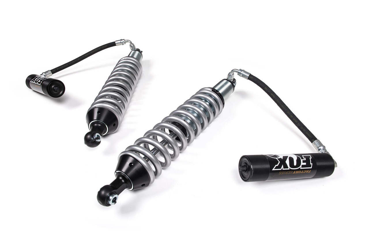 FOX 884-02-109 2020-2024 SILVERADO/SIERRA 2500HD/3500 HD FOX 2.0 ADVENTURE SERIES STEEL BODY SHOCK INTERNAL FLOATING PISTON 5 INCH FRONT 23.28 X 15.68 X 2-BP/CLEVIS