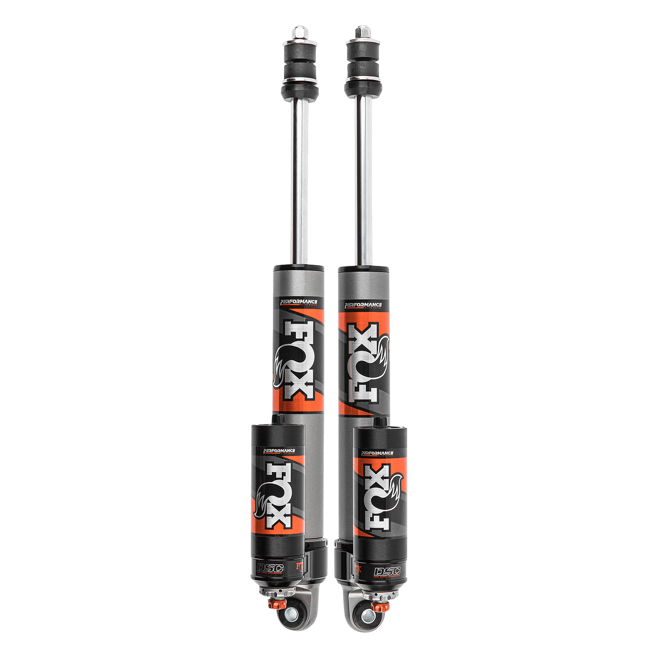 FOX 883-26-065 2014-2023 RAM 2500 REAR PERFORMANCE ELITE 2.5 PIGGBACK 0-1.5 INCH LIFT DUAL SPEED COMPRESSION ADJUSTER