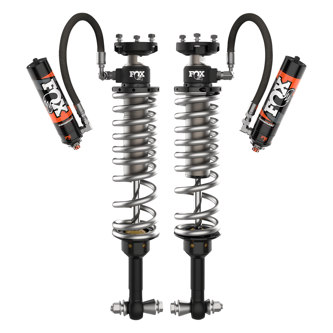 FOX 883-06-213 21-UP FORD BRONCO 4 DOOR NO RAPTOR REAR COILOVER PERFORMANCE ELITE 2.5 REMOTE RESERVOIR BASE 2-2.5 INCH LIFT SASQUATCH 2 INCH DUAL SPEED COMPRESSION ADJUSTER