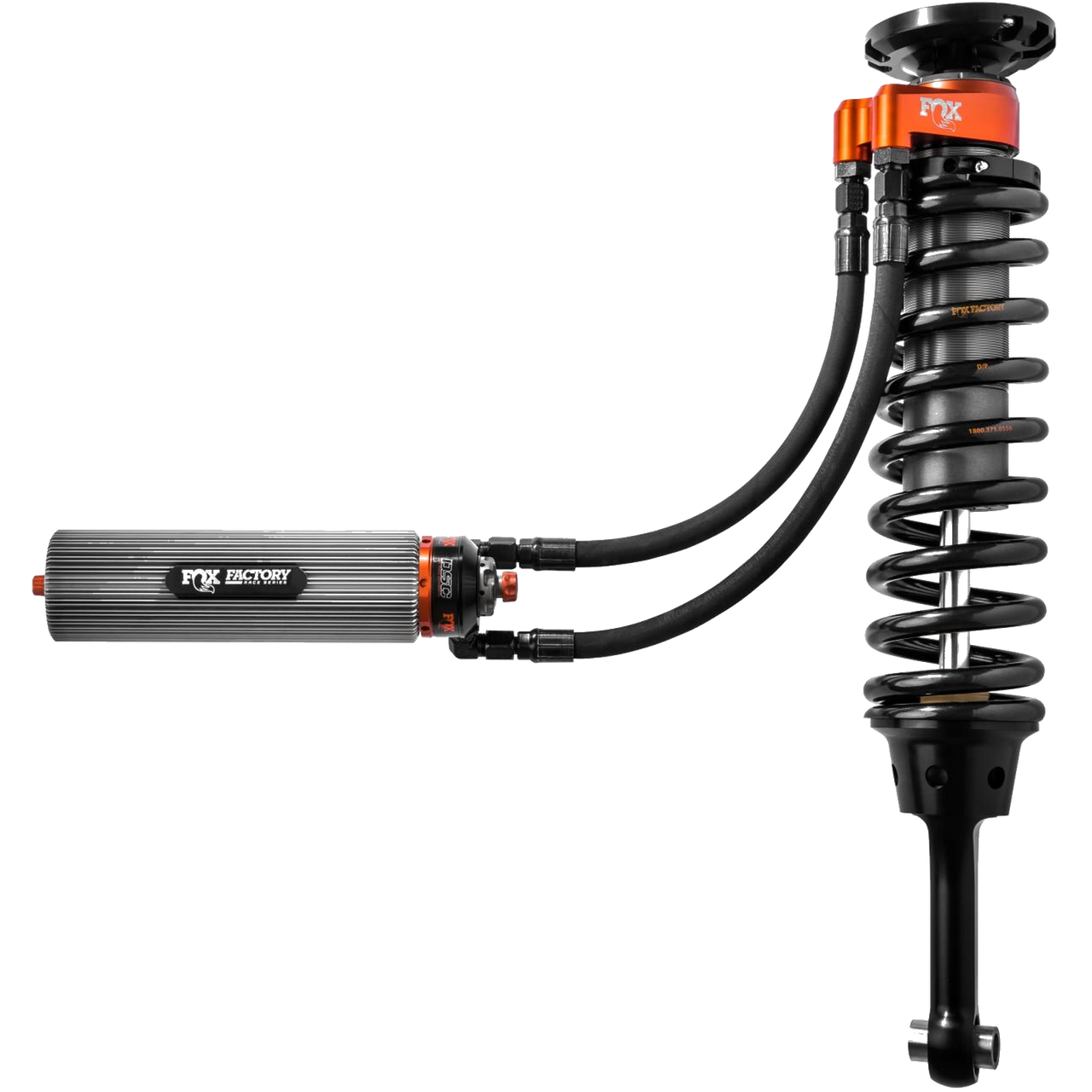 FOX 883-06-140 17-UP FORD RAPTOR FRONT COILOVER INTERNAL BYPASS FACTORY RACE 3.0 REMOTE RESERVOIR 7.9 INCH 0-2 INCH LIFT