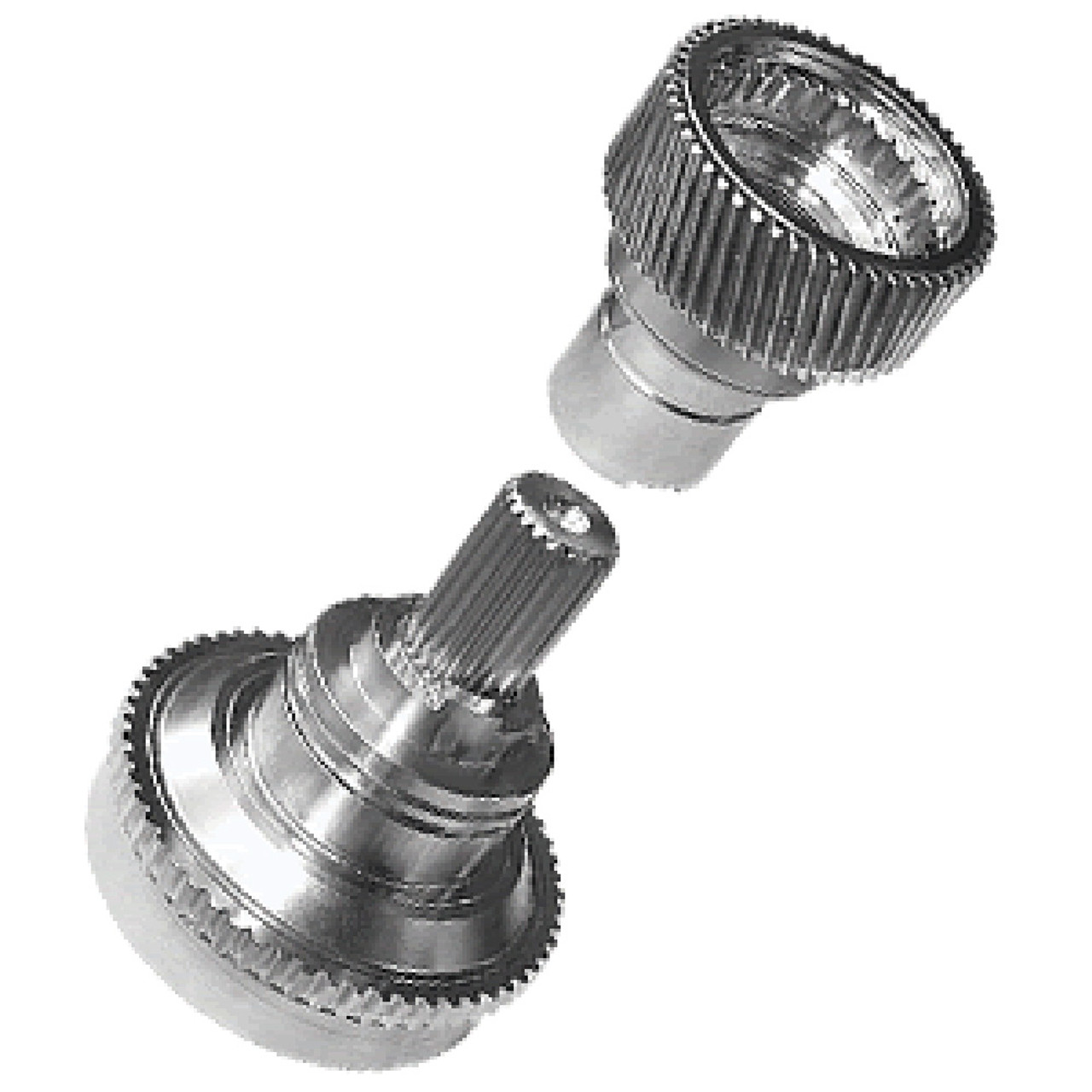 ATS 304-302-2164 47RH 47RE 48RE BILLET OUTPUT SHAFT FITS 1994-2007 5.9L CUMMINS 29 SPLINE