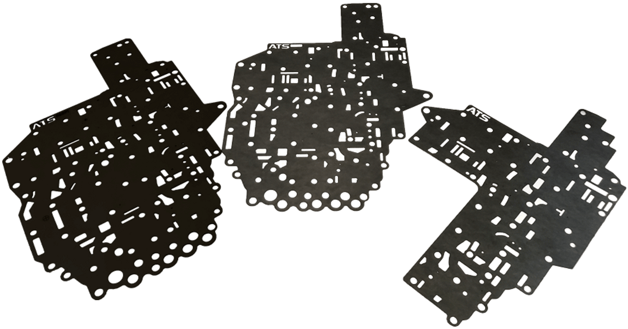 ATS 303-007-2326 68RFE BILLET CHANNEL PLATE KIT FITS 2007.5-2011 6.7L CUMMINS