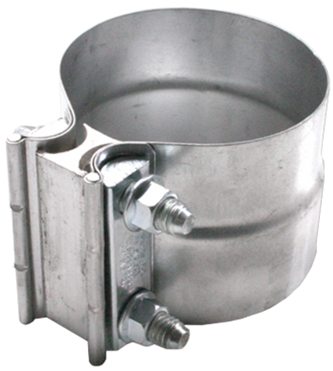 DIAMOND EYE L40AA EXHAUST CLAMP 4 INCH ALUMINIZED TORCA LAP-JOINT CLAMP