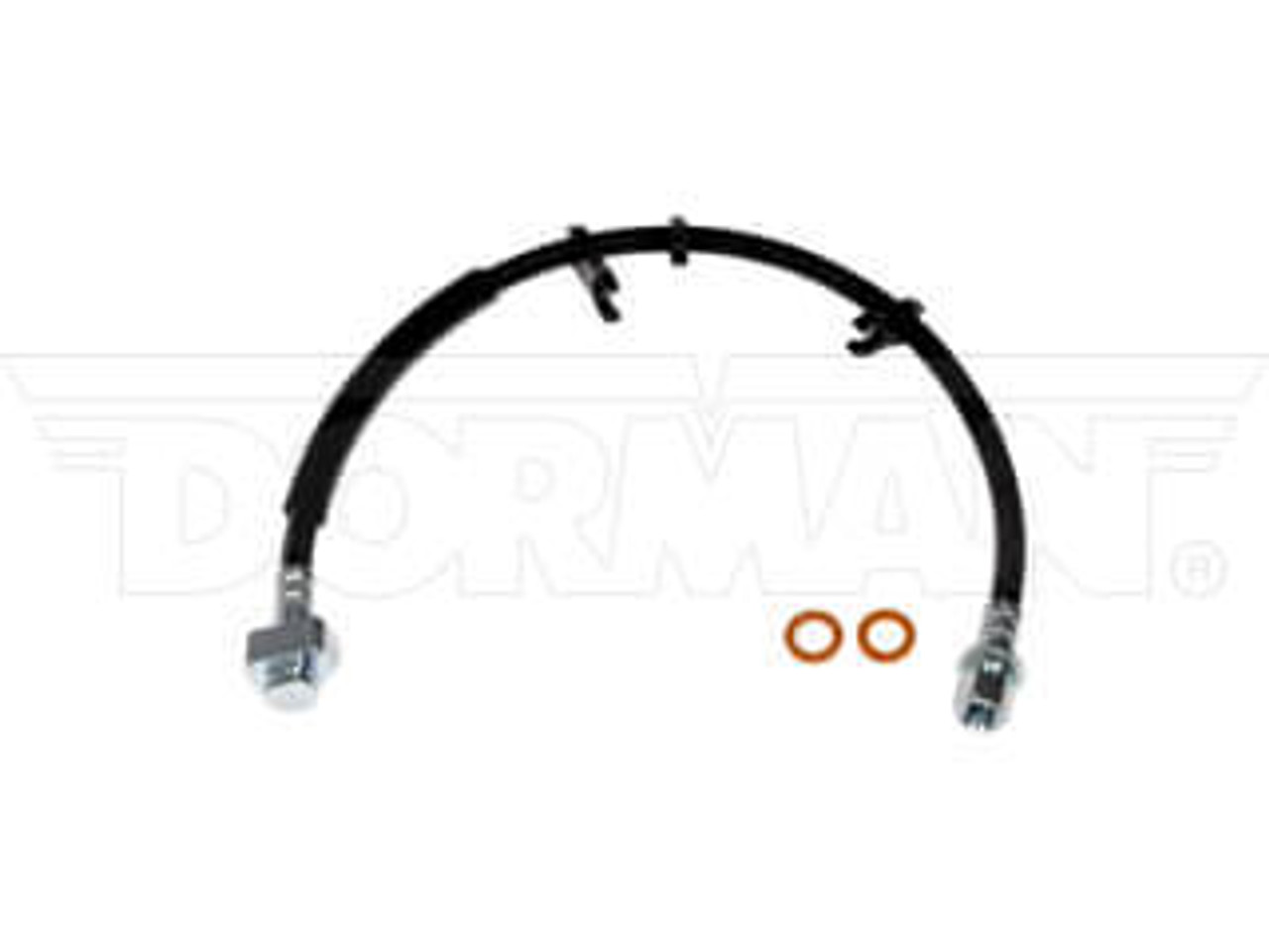 Dorman H622281 Hydraulic Brake Hose (Rear Inner) (22" Length) (M12 x 1.00 Thread) (Female End) 2013-2014 Ram 3500 | 2018 Ram 3500 Cab & Chassis 