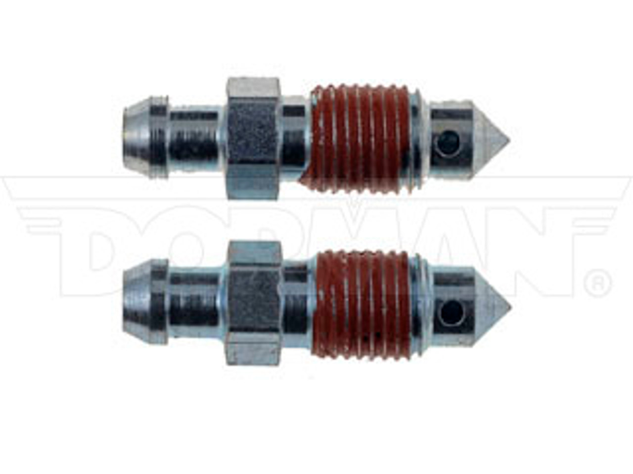 Dorman 12701 Quick Bleeders - Brake Bleeder Screws (3/8-24 X 1-3/16") 2000-2002 Dodge Ram 2500/3500 | 1981-1993 Dodge W250/350 | 1976-1997 Ford F-250/350 | 1999 Ford F-250