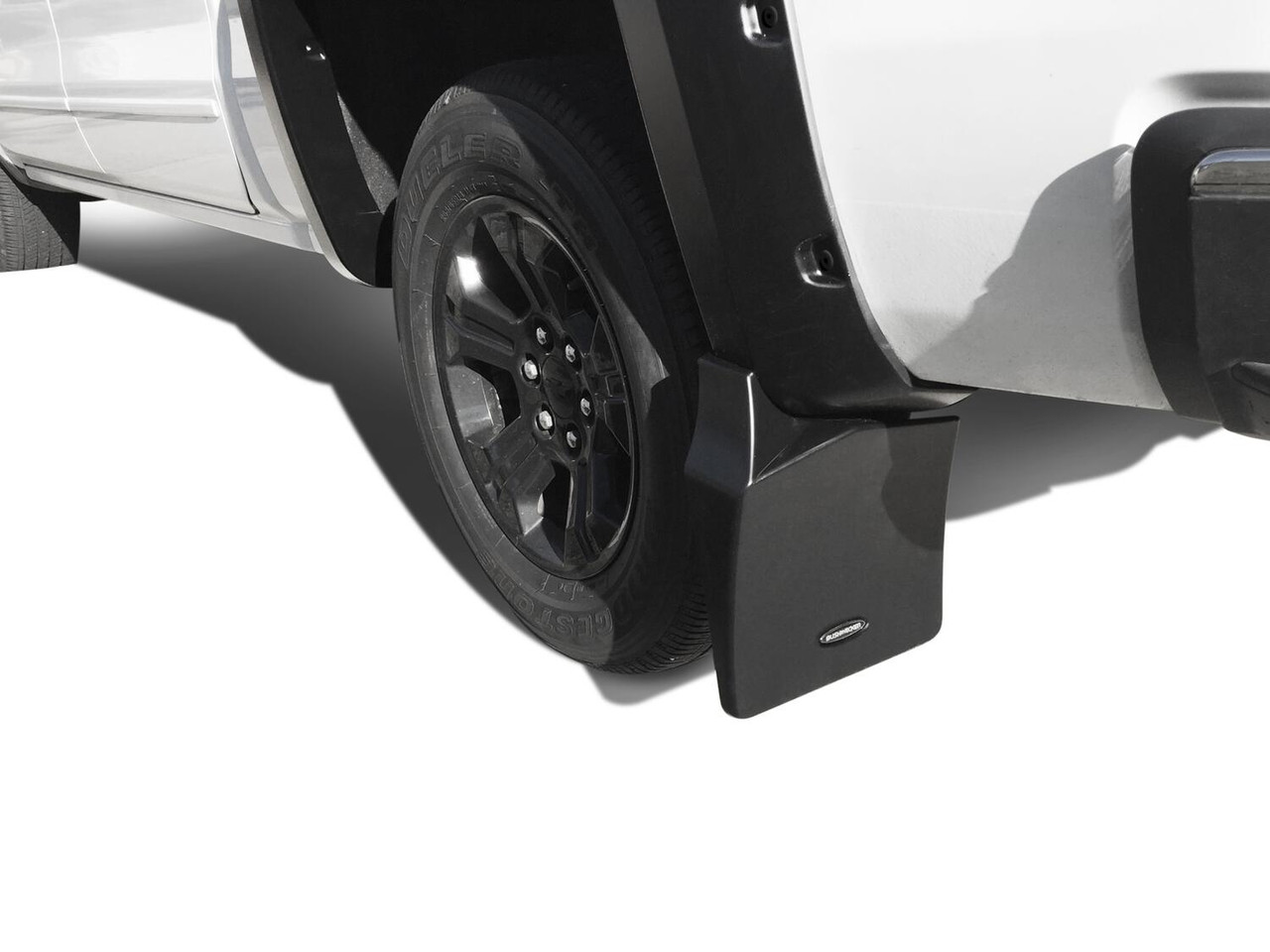BUSHWACKER MUD-40120 TRAIL ARMOR MUD FLAPS FOR 14-18 CHEVROLET SILVERADO 1500