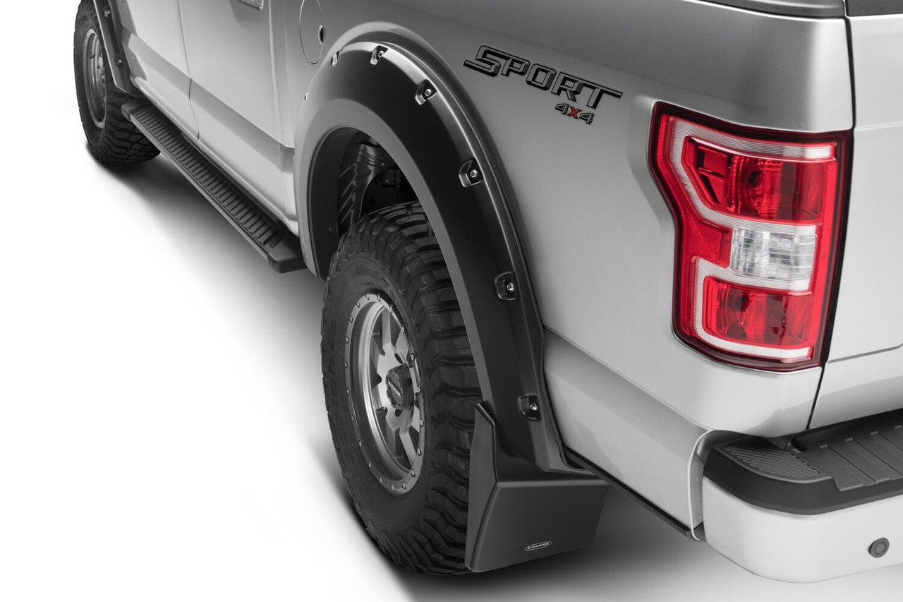 BUSHWACKER MUD-20092 TRAIL ARMOR MUD FLAPS FOR 15-20 FORD F150