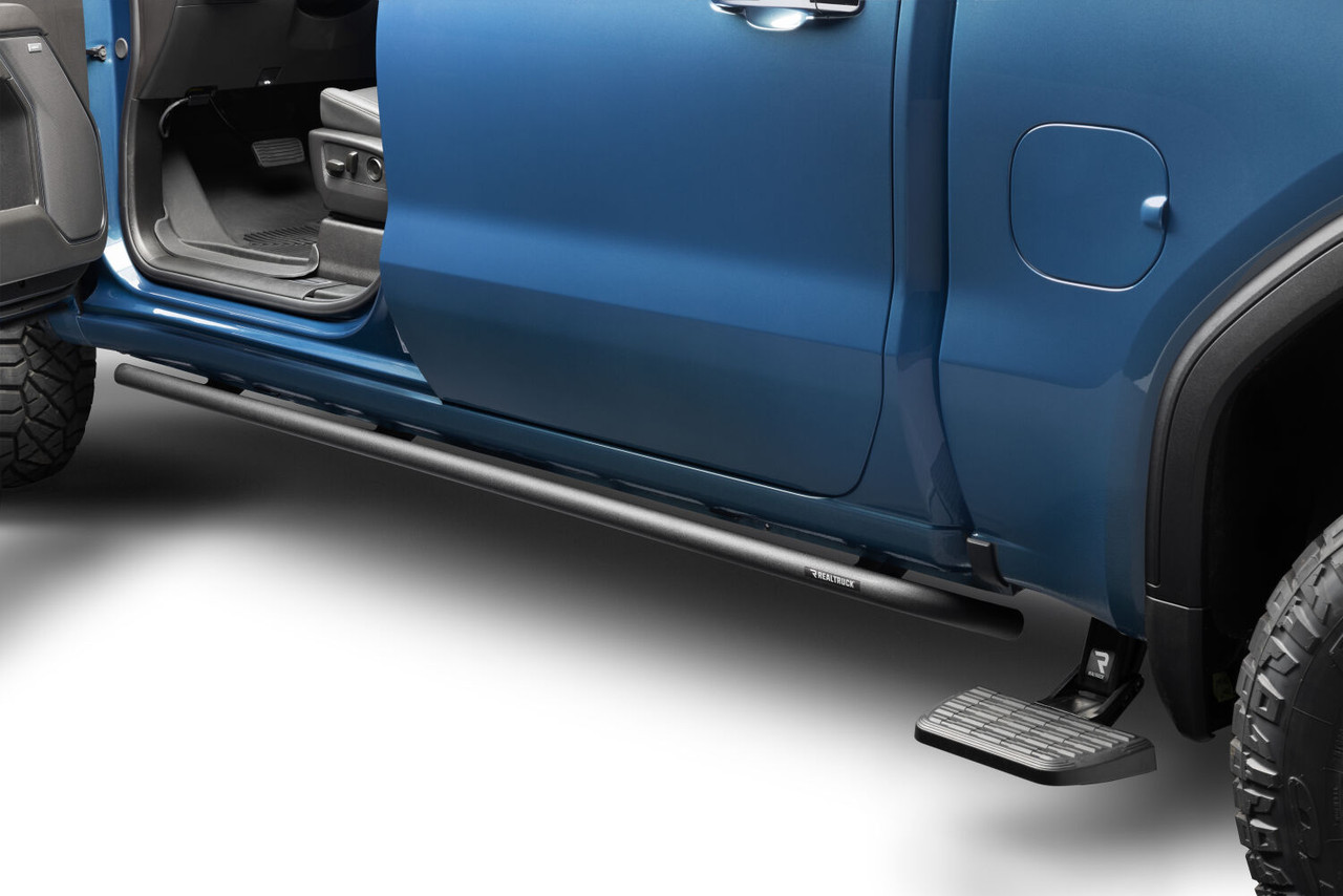 AMP RESEARCH 75415-01A BEDSTEP2 BOX-SIDE ACCESS STEP 19-26 CHEVY SILVERADO 1500/SIERRA 1500 2022 SILVERADO LTD/SIERRA LIMITED SHORT BED