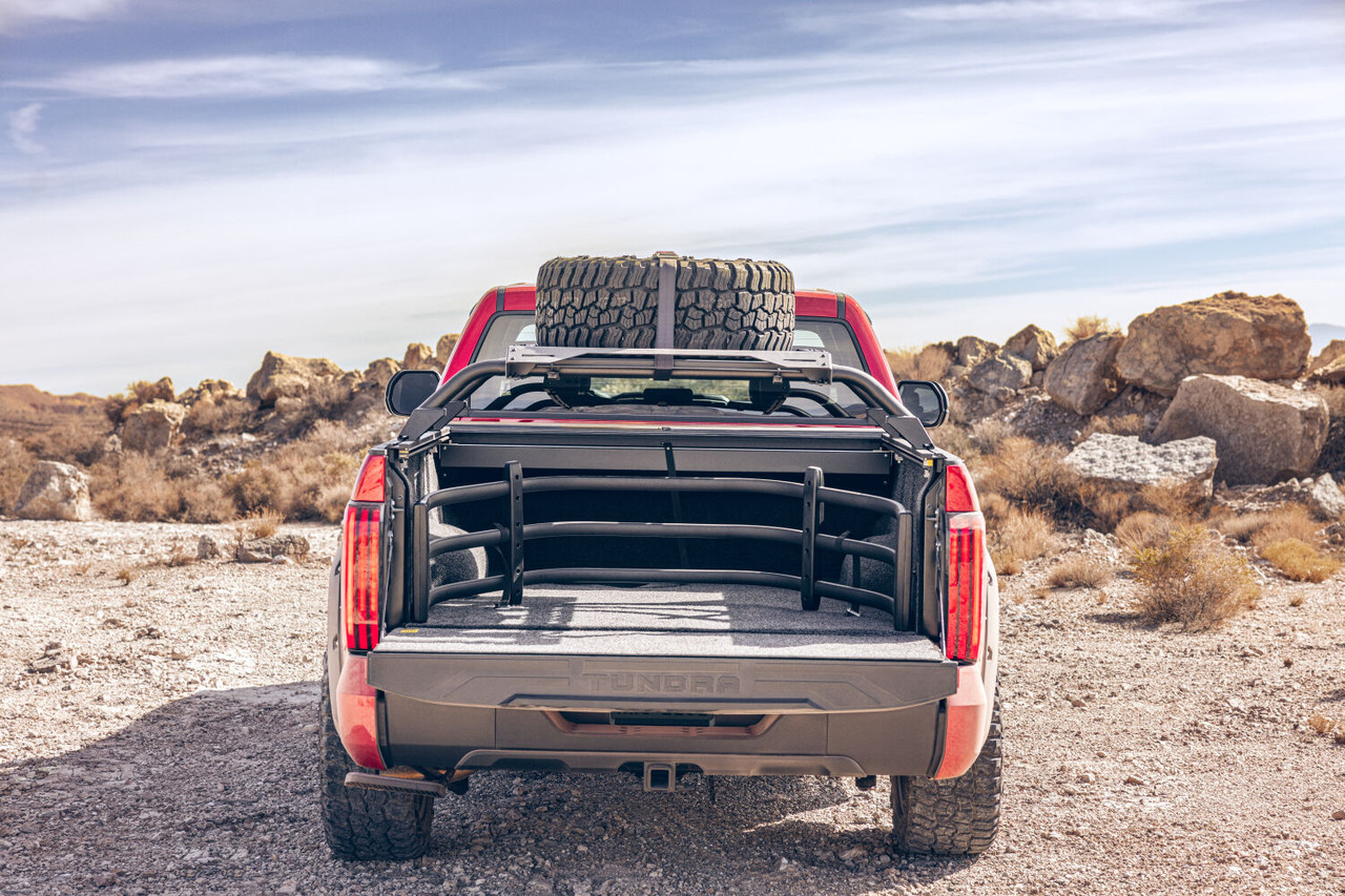 AMP RESEARCH 75329-01A BEDSTEP RETRACTABLE BUMPER STEP FOR 22-26 TOYOTA TUNDRA