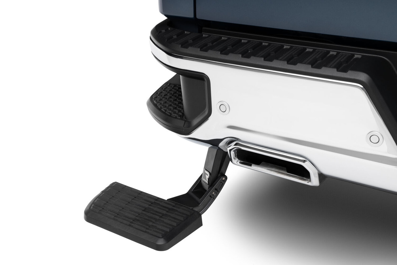 AMP RESEARCH 75323-01A BEDSTEP RETRACTABLE BUMPER STEP 19-26 CHEVY/GMC SILVERADO/SIERRA 1500 2022 SILVERADO LTD/SIERRA LIMITED