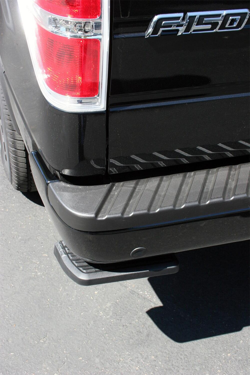 AMP RESEARCH 75302-01A BEDSTEP RETRACTABLE BUMPER STEP FOR 2006-2014 FORD F-150 INCLUDES RAPTOR (EXCLUDES FLARESIDE)