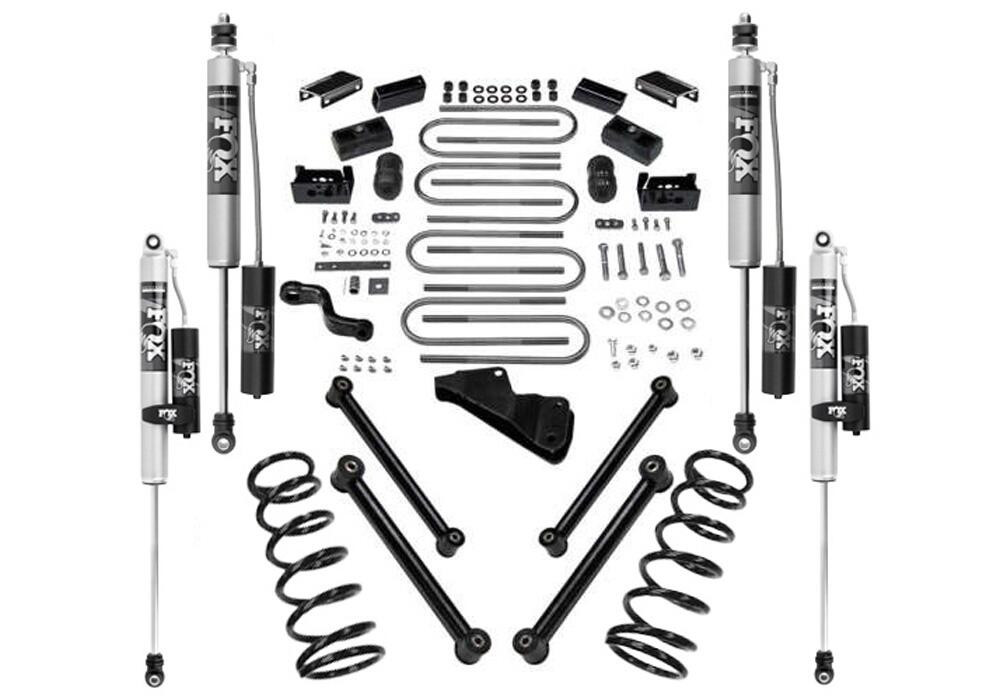 SUPERLIFT K967FX 6 INCH LIFT KIT 2010-2013 DODGE RAM 2500/2010-2012 3500 4WD DIESEL ENGINE WITH FOX 2.0 RESERVOIR SHOCKS
