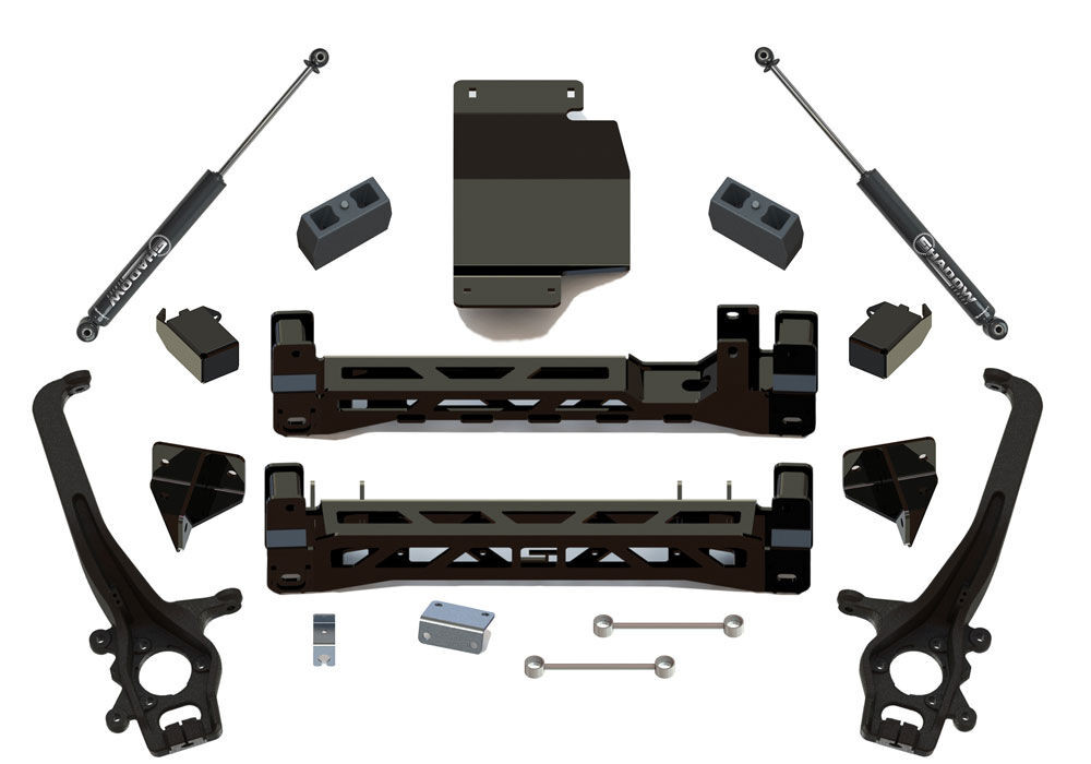 SUPERLIFT K961 6 INCH LIFT KIT 2017-2024 NISSAN TITAN 4WD DOES NOT FIT XD MODELS