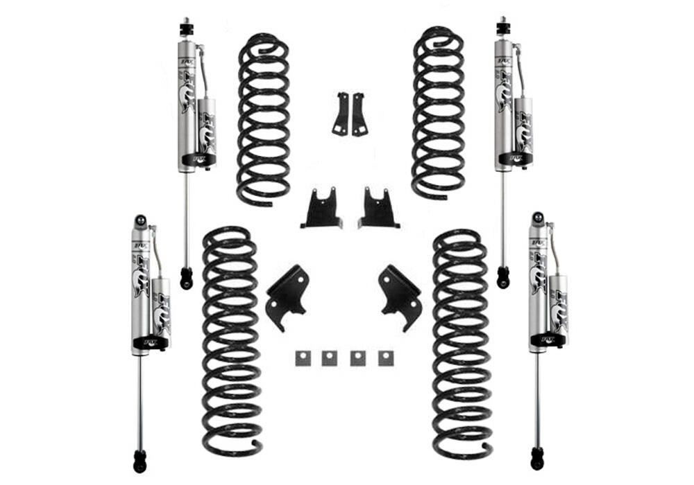 SUPERLIFT K931FX 2.5 INCH LIFT KIT 2007-2018 JEEP WRANGLER JK 4-DOOR WITH FOX 2.0 2.0 RESERVOIR SHOCKS