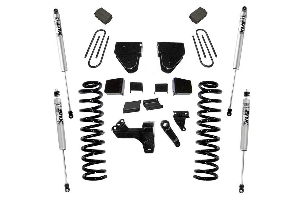 SUPERLIFT K878F 6 INCH LIFT KIT 2011-2016 FORD F-250/350 4WD DIESEL ENGINE WITHOUT 4-LINK CONVERSION WITHOUT REPLACEMENT RADIUS ARMS WITH FOX 2.0 SERIES SHOCKS