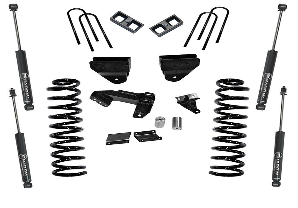 SUPERLIFT K876 4 INCH LIFT KIT 2011-2016 FORD F-250 AND F-350 SUPER DUTY 4WD DIESEL ENGINE WITH SHOCKS