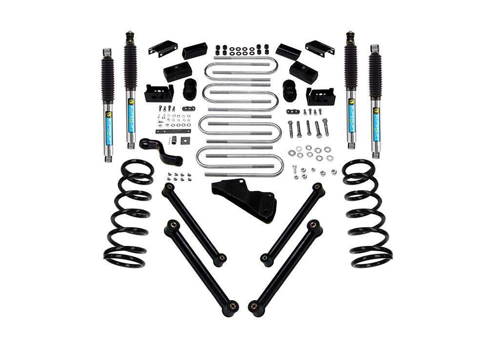 SUPERLIFT K865B 6 INCH LIFT KIT 2007-2008 DODGE RAM 2500 AND 3500 4WD 6.7L CUMMINS DIESEL ENGINE WITH BILSTEIN SHOCKS
