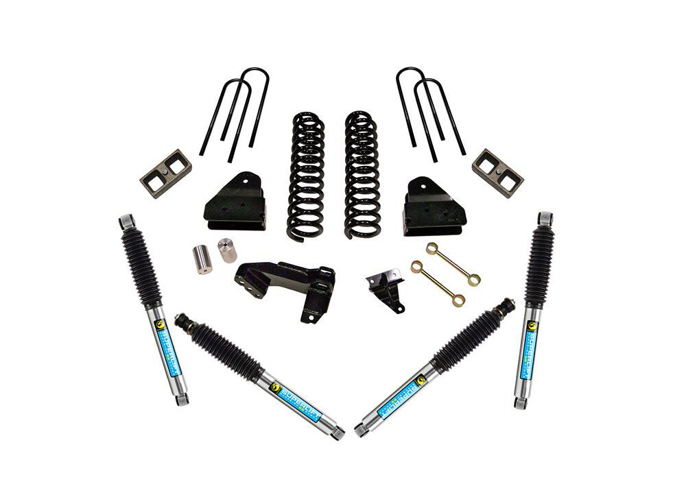 SUPERLIFT K854B 4 INCH LIFT KIT 2008-2010 FORD F-250 AND F-350 SUPER DUTY 4WD DIESEL ENGINE WITH BILSTEIN SHOCKS