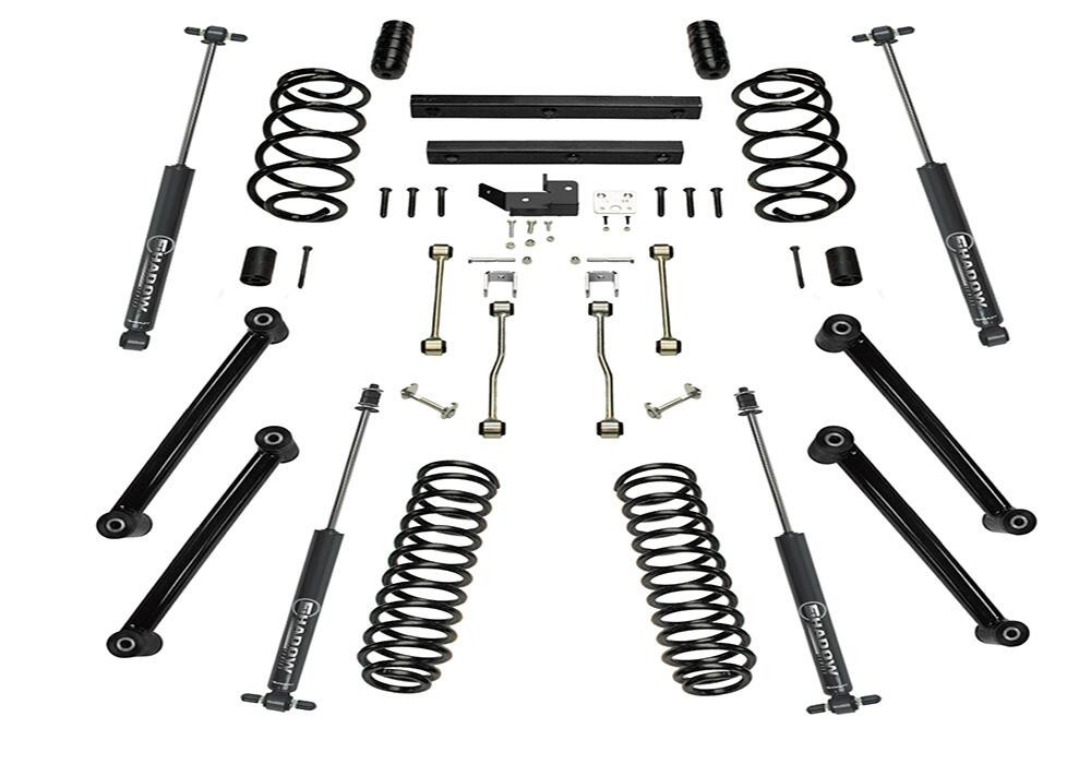 SUPERLIFT K843 4 INCH LIFT KIT 2003-2006 JEEP WRANGLER TJ WITH SHOCKS