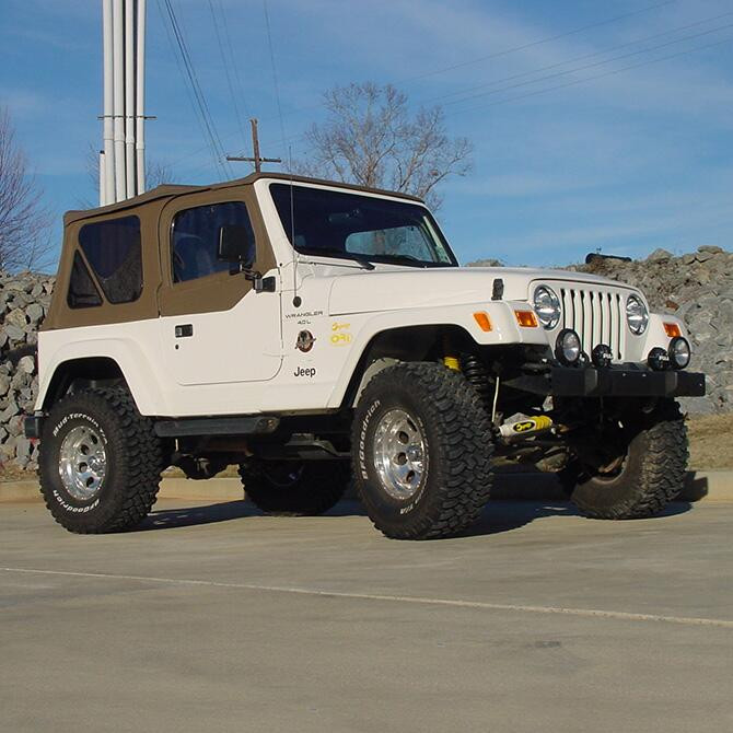 SUPERLIFT K842 4 INCH LIFT KIT 1997-2002 JEEP WRANGLER TJ WITH SHOCKS