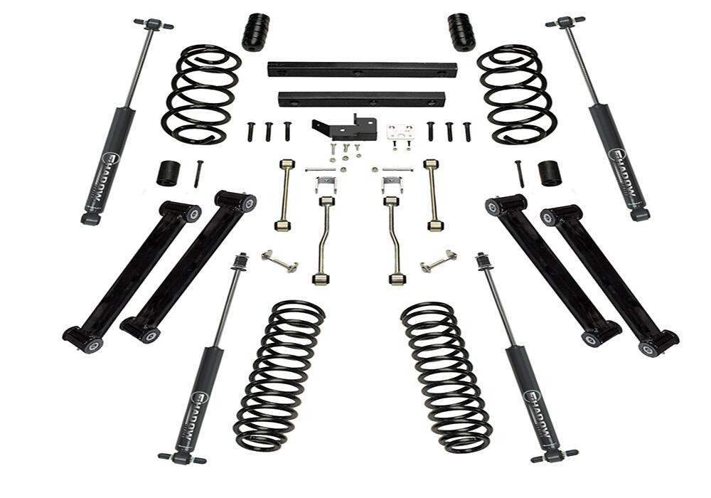 SUPERLIFT K842 4 INCH LIFT KIT 1997-2002 JEEP WRANGLER TJ WITH SHOCKS