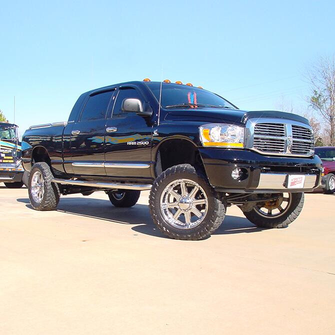 SUPERLIFT K823 6 INCH LIFT KIT 2006-2007 DODGE RAM 2500 AND 3500 4WD 5.9L CUMMINS DIESEL ENGINE WITH SHOCKS