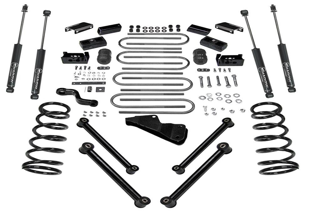 SUPERLIFT K823 6 INCH LIFT KIT 2006-2007 DODGE RAM 2500 AND 3500 4WD 5.9L CUMMINS DIESEL ENGINE WITH SHOCKS