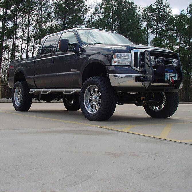 SUPERLIFT K806 6 INCH LIFT KIT 2005-2007 FORD F-250 AND F-350 SUPER DUTY 4WD DIESEL ENGINE WITH SHOCKS