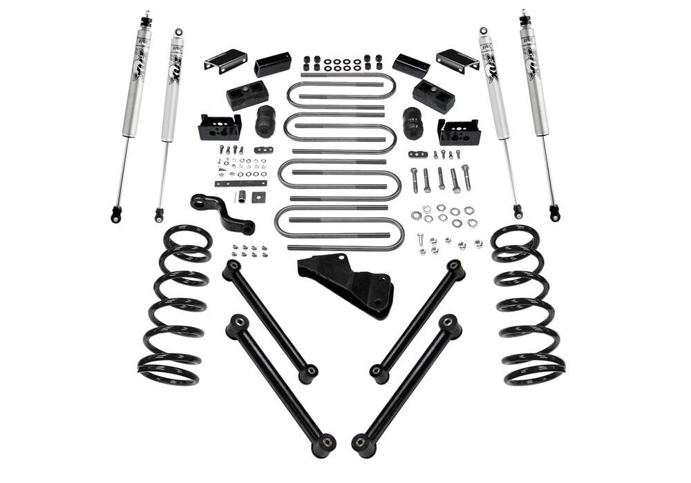 SUPERLIFT K760F 6 INCH LIFT KIT 2003-2005 DODGE RAM 2500/3500 4WD DIESEL ENGINE WITH FOX 2.0 SERIES SHOCKS