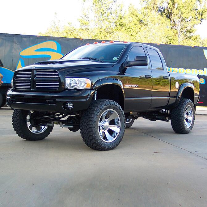 SUPERLIFT K760 6 INCH LIFT KIT 2003-2005 DODGE RAM 2500 AND 3500 4WD DIESEL ENGINE WITH SHOCKS
