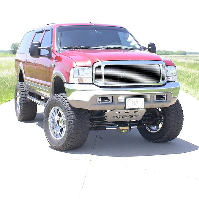 SUPERLIFT K640B 7 INCH LIFT KIT 2000-2005 FORD EXCURSION 4WD DIESEL AND V-10 WITH BILSTEIN SHOCKS
