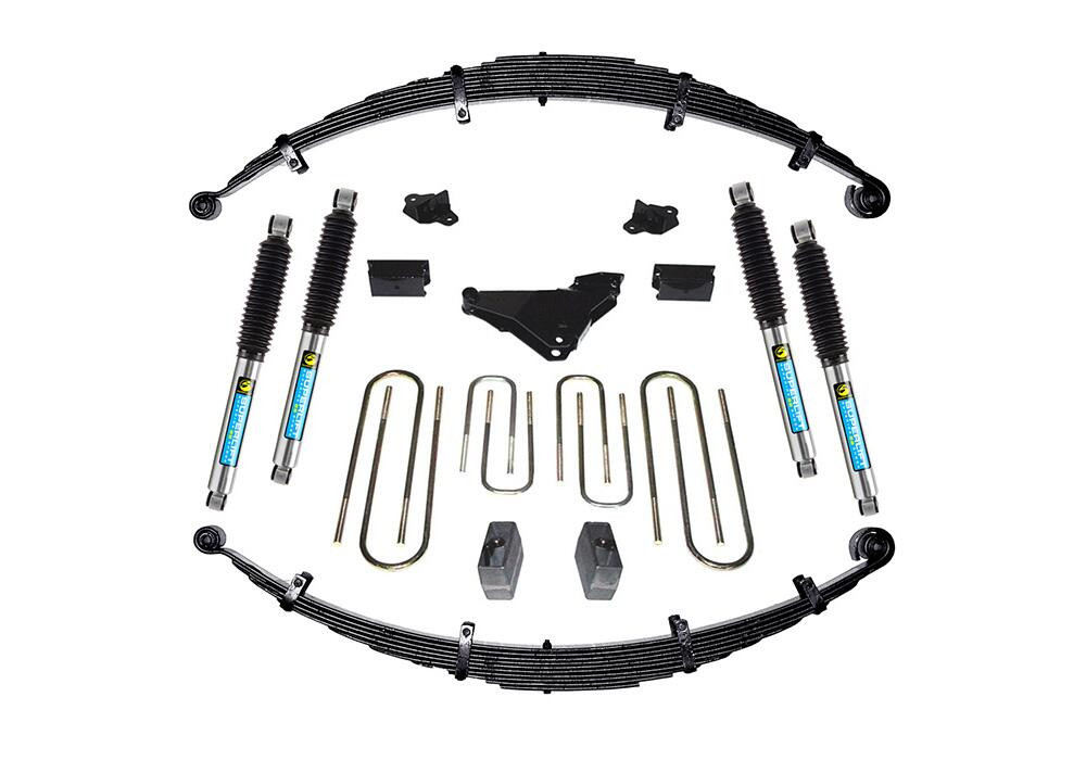 SUPERLIFT K632B 4 INCH LIFT KIT 2000-2004 FORD F-250 AND F-350 SUPER DUTY 4WD DIESEL AND V-10 WITH BILSTEIN SHOCKS