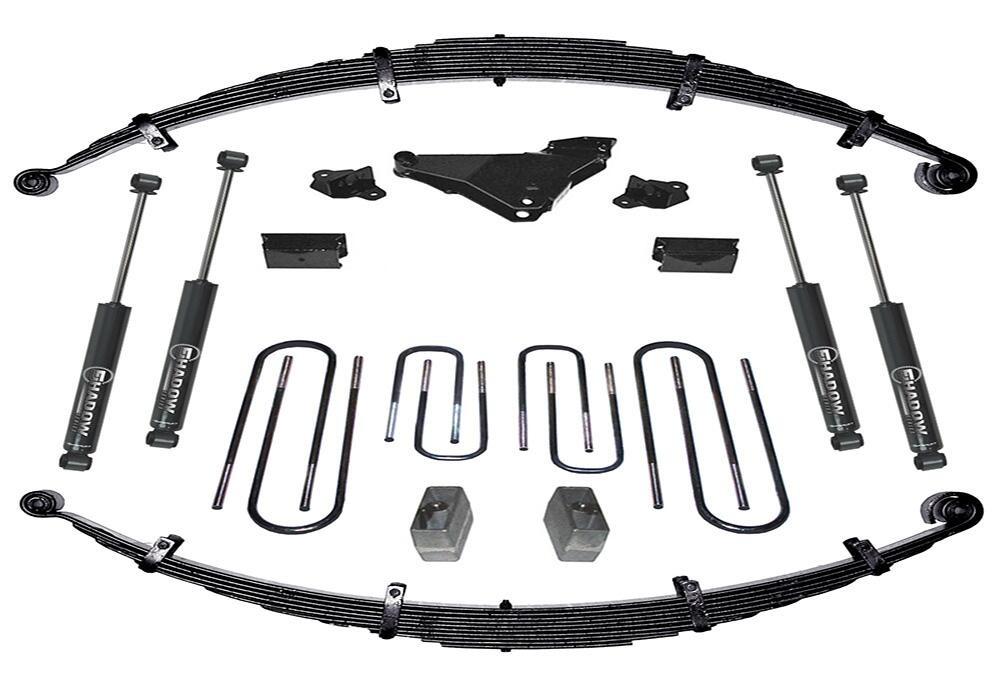 SUPERLIFT K632 4 INCH LIFT KIT 2000-2004 FORD F-250 AND F-350 SUPER DUTY 4WD DIESEL AND V-10 WITH SHOCKS