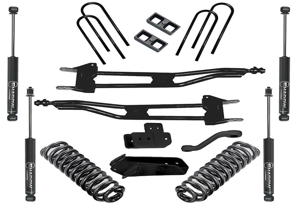 SUPERLIFT K555 4 INCH LIFT KIT 1980-1996 FORD F-150 4WD SUPERUNNER KIT WITH SHOCKS